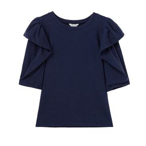 Habitual Kids Envelope Puff Sleeve Top Size 16 NWT